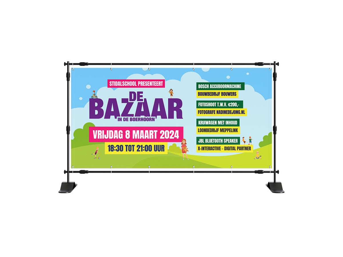 Spandoek op maat bestellen? - eventspandoek.nl