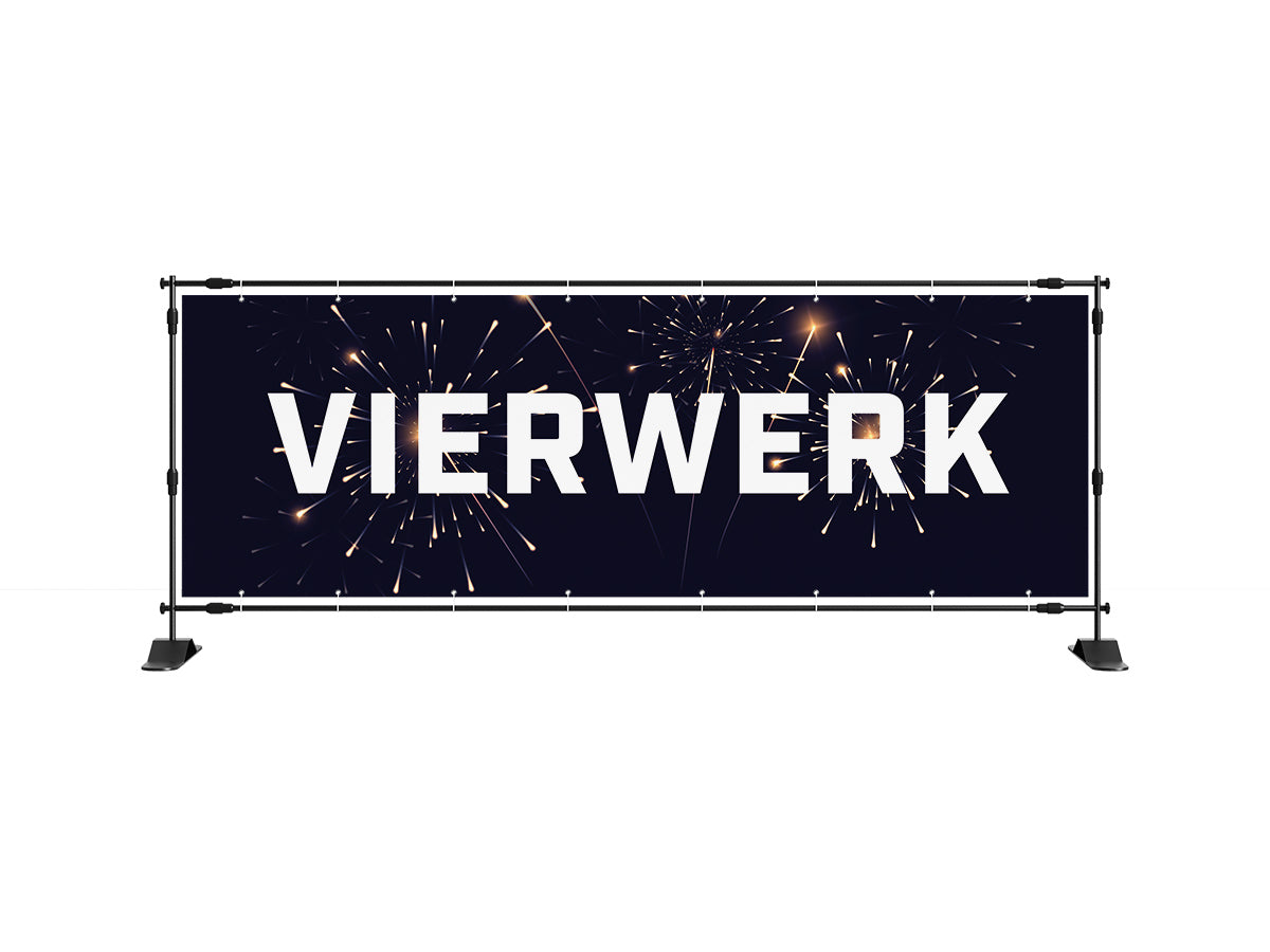 Vierwerk spandoek 🔥 - eventspandoek.nl