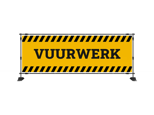 Vuurwerk spandoek 5 (OP=OP) - eventspandoek.nl