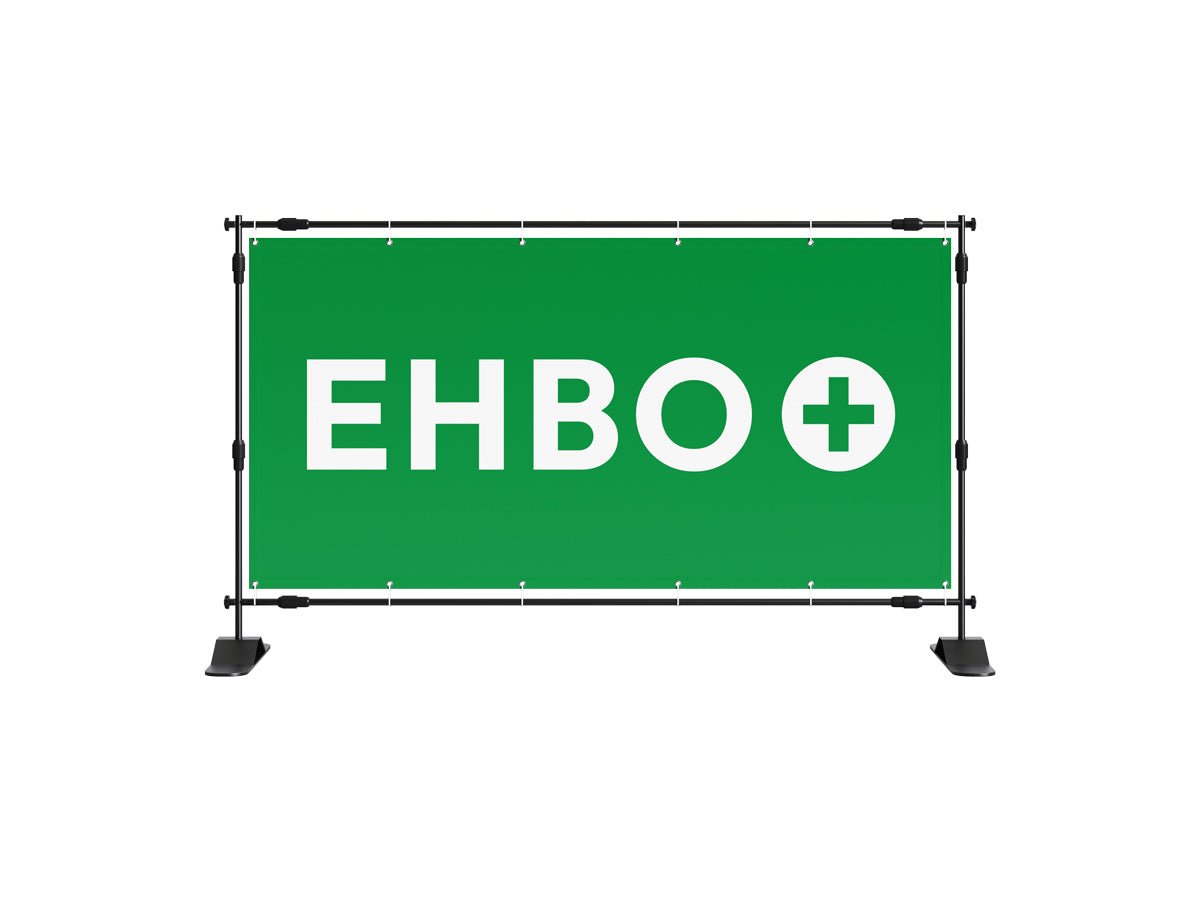 EHBO spandoek (3 kleuren) - eventspandoek.nl