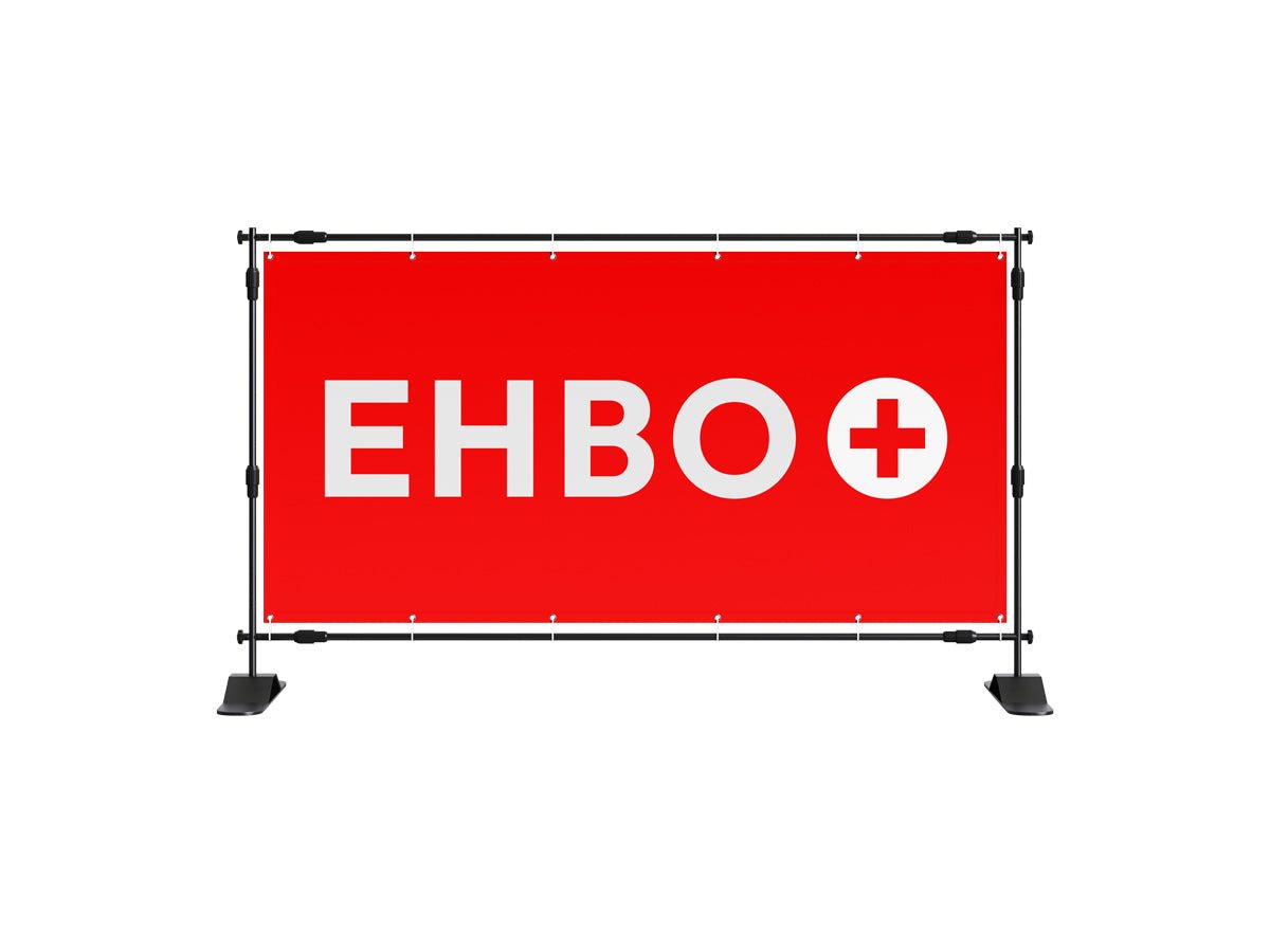 EHBO spandoek (3 kleuren) - eventspandoek.nl