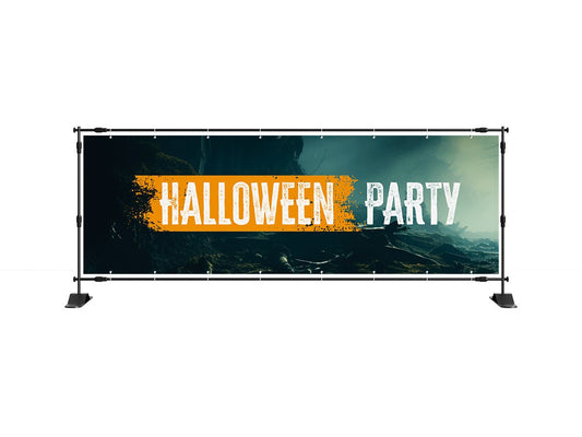 Hello Halloween spandoek - eventspandoek.nl