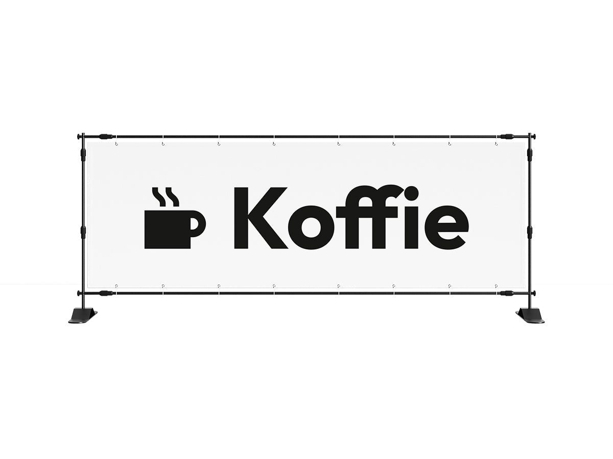 Koffie spandoek 1 (8 kleuren) - eventspandoek.nl