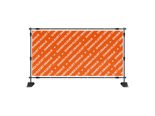 Koningsdag in Emmen spandoek 3 - XL