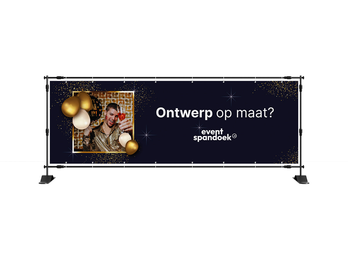 Ontwerp en spandoek op maat? - eventspandoek.nl