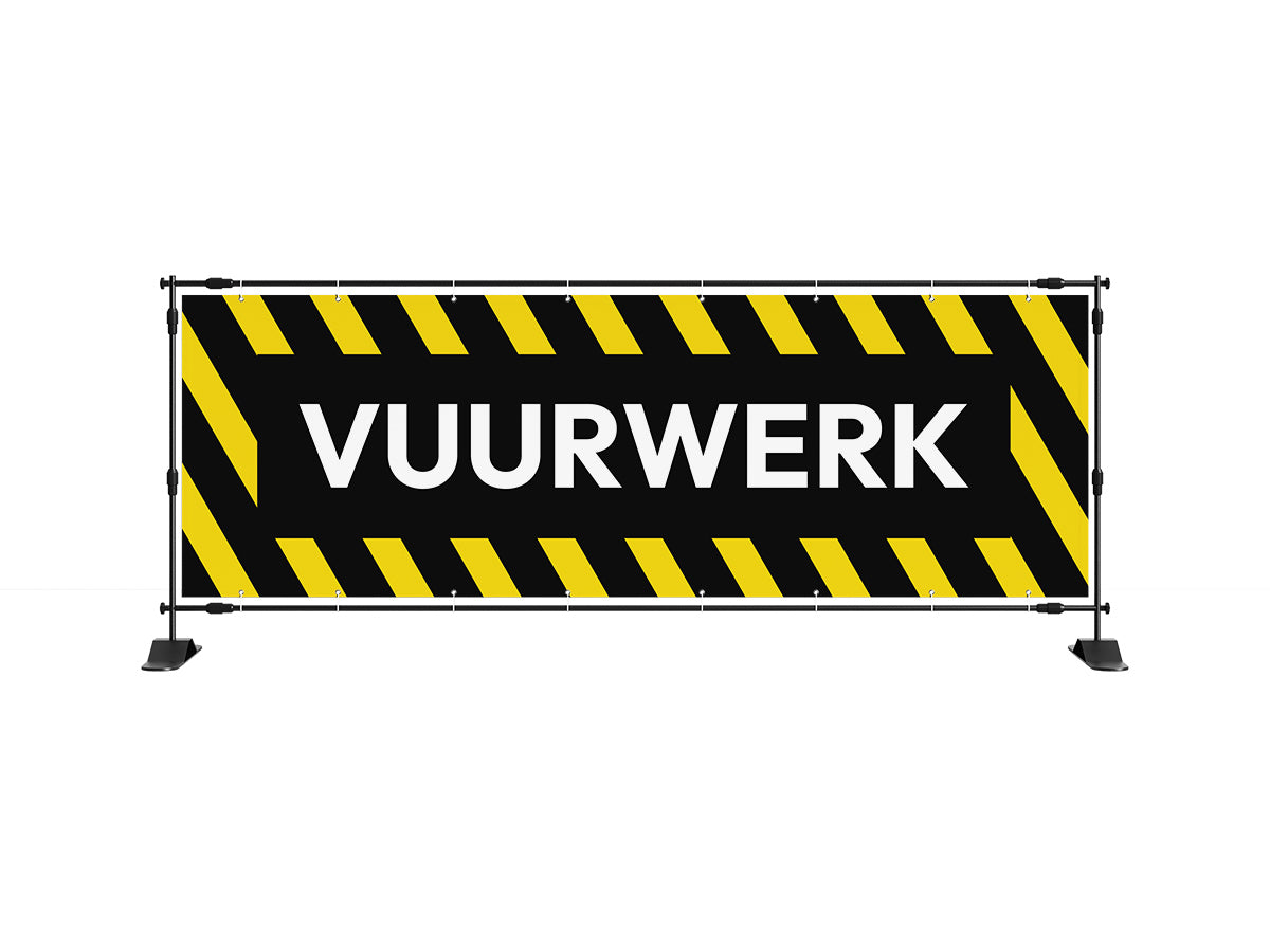 Vuurwerk spandoek 2 - eventspandoek.nl