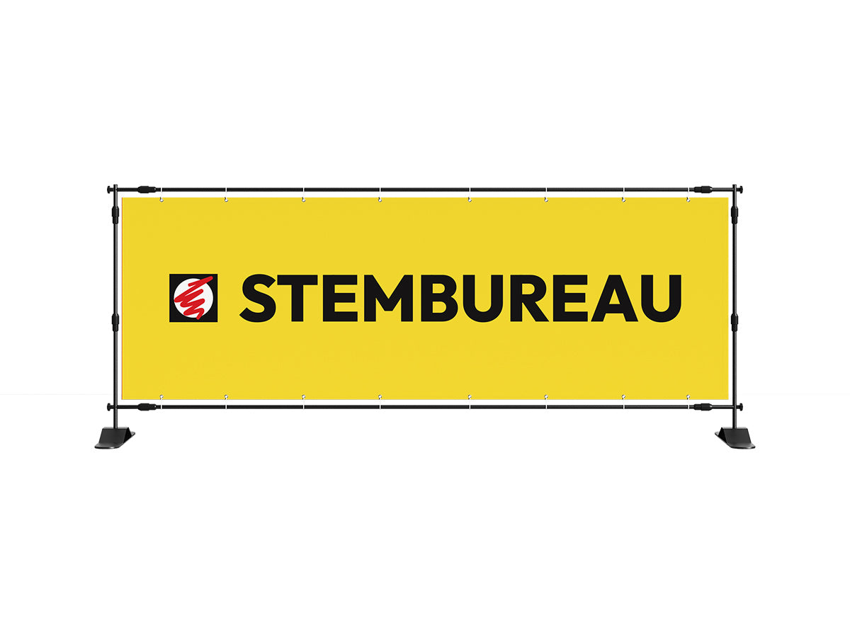 Stembureau spandoek (3 kleuren) - eventspandoek.nl