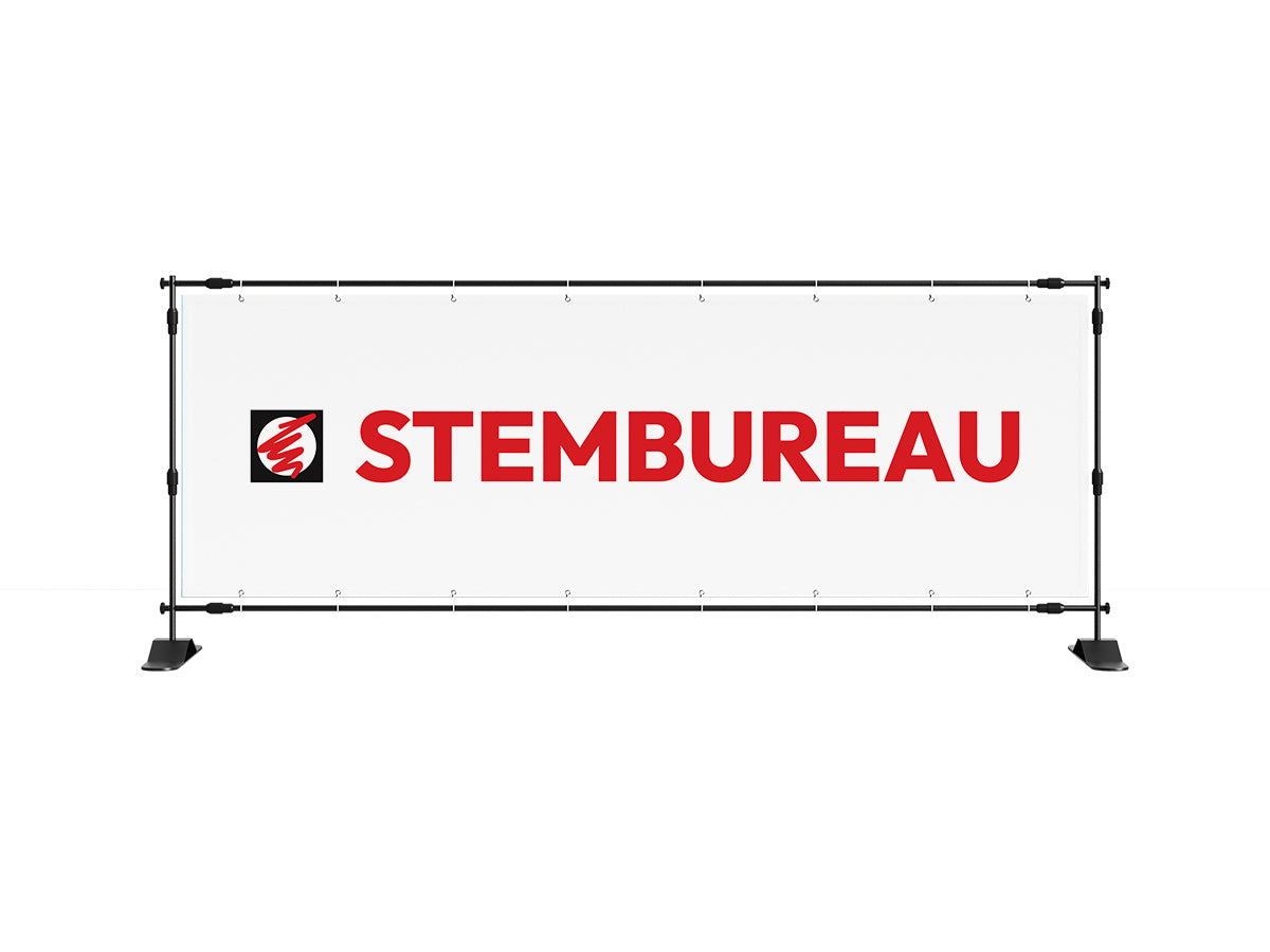 Stembureau spandoek (3 kleuren) - eventspandoek.nl