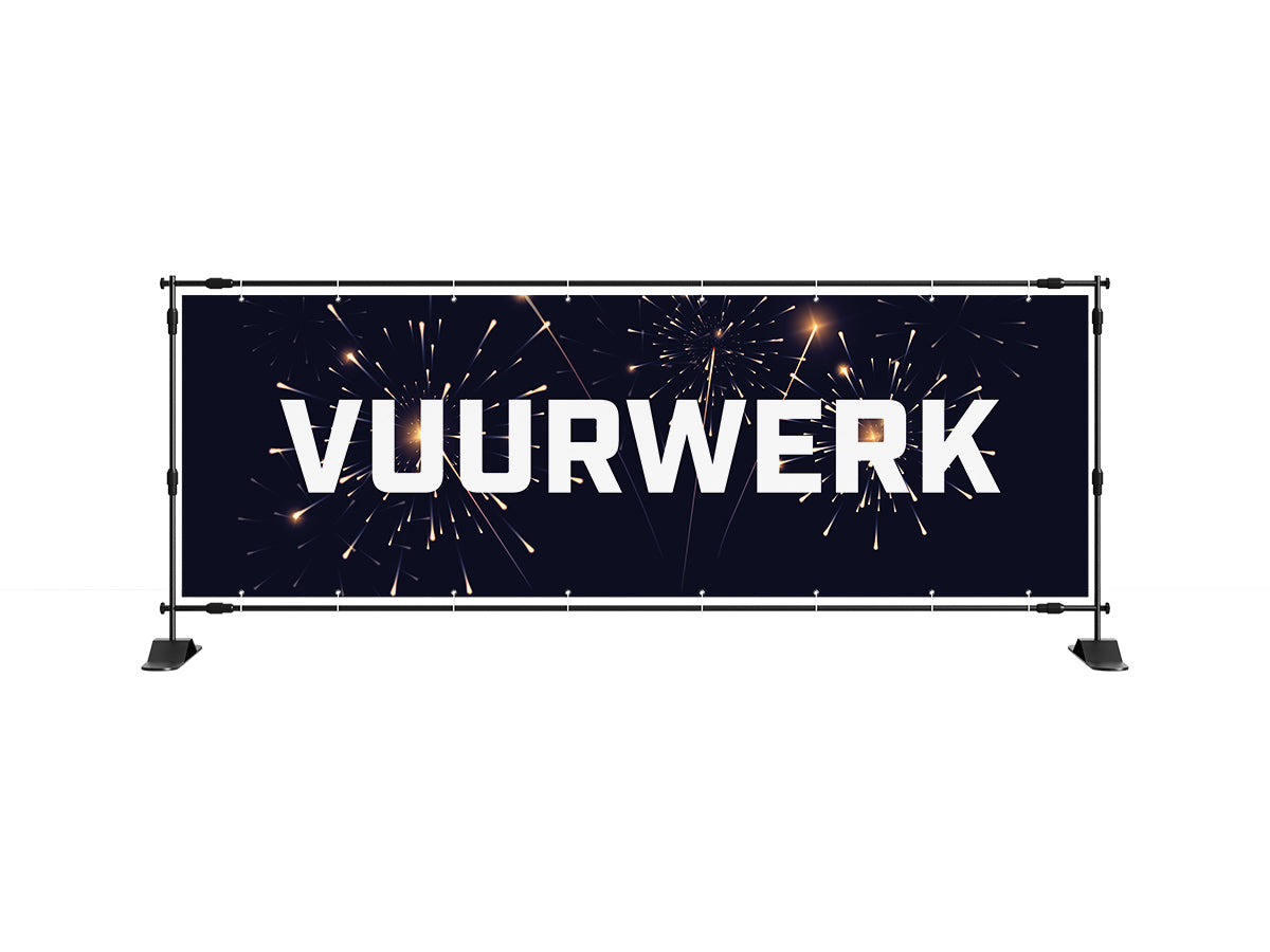 Vuurwerk spandoek 3 - eventspandoek.nl