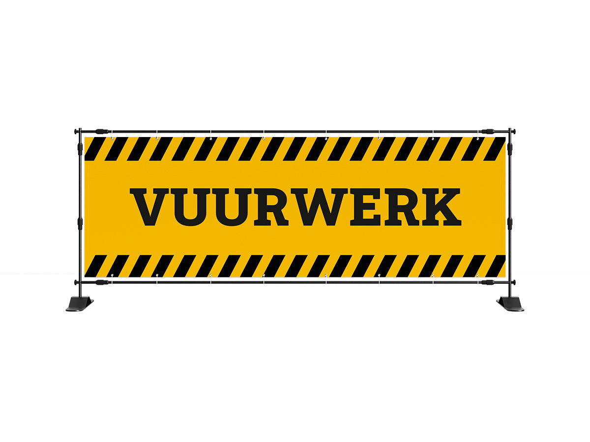 Vuurwerk spandoek 5 (OP=OP) - eventspandoek.nl