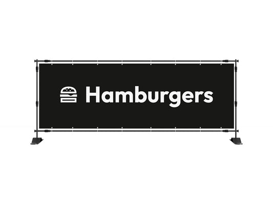 Hamburger spandoek 1 (8 kleuren)