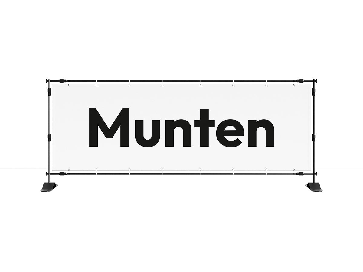 Munten spandoek 1 (8 kleuren) - eventspandoek.nl